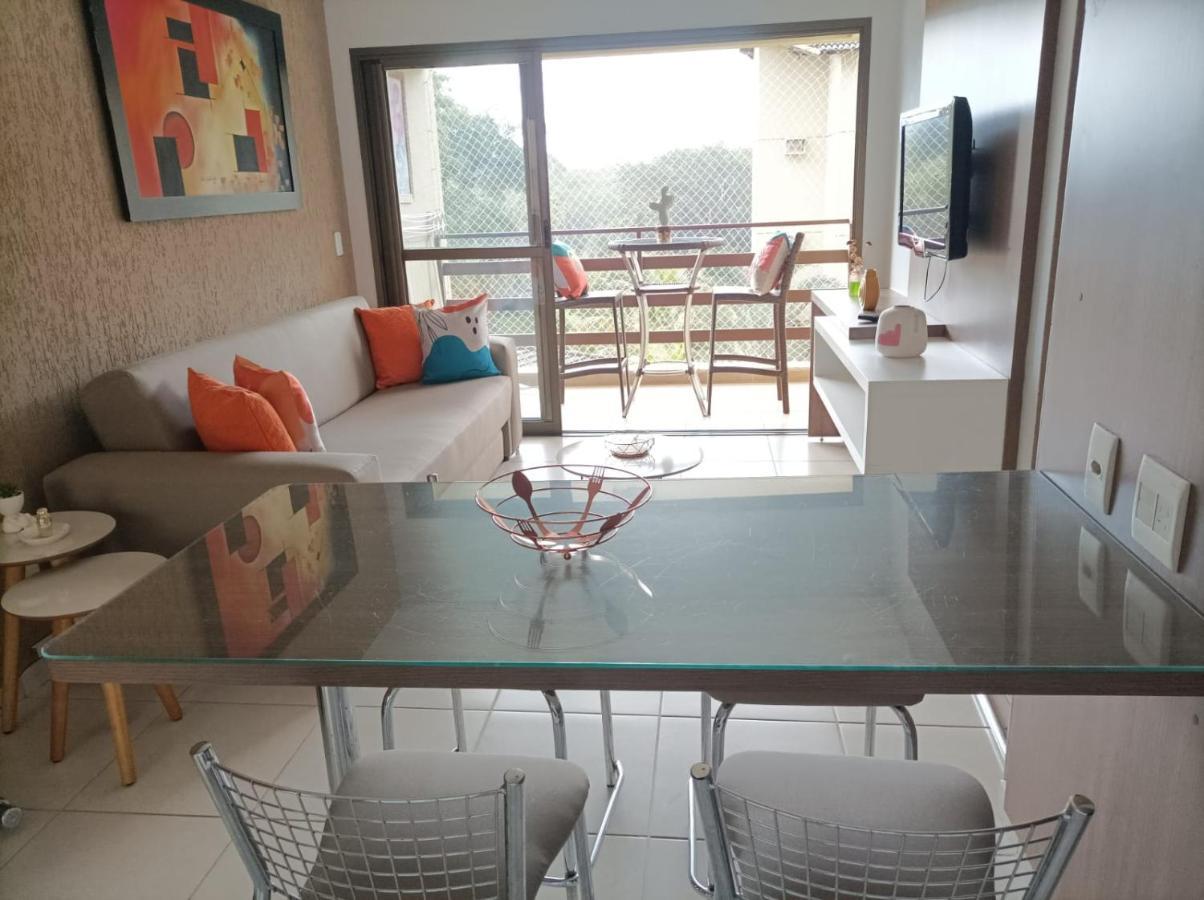 Aldeia Do Lago: Lakeside Apartment with Modern Kitchen and Pool Access Caldas Novas Exterior photo